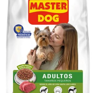 MASTER DOG RAZA PEQUEÑA CARNE 18KG