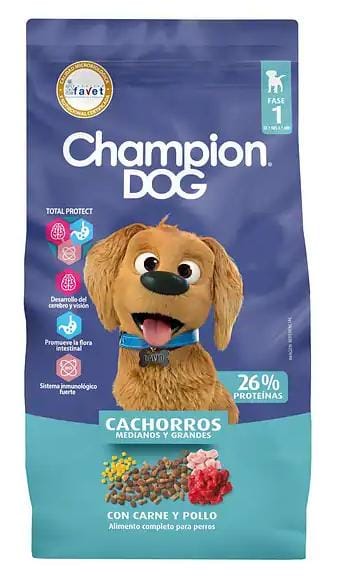 CHAMPION DOG CACHORRO 18KG