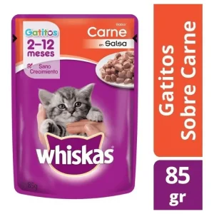Sachet Whiskas Gatito Carne